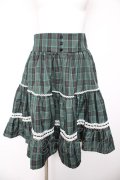 Eri Aino's Collection / シャーロットの水曜日スカート  グリーン Y-26-01-24-146-LO-SK-SZ-ZY