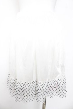 画像2: MARBLE / スターフリルペチコート M-3L 白 Y-26-01-24-147-GO-SK-SZ-ZY