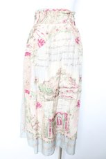 画像2: Jane Marple / Edinburgh souvenirsロングスカート M ミント Y-26-01-24-149-JM-SK-SZ-ZY (2)