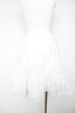 画像2: BABY, THE STARS SHINE BRIGHT / ふわふわロングパニエ  白 Y-26-01-24-156-BA-SK-SZ-ZY