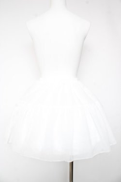 画像2: Snowdrop to Saint Maria / ワイヤーパニエ  白 Y-26-01-24-157-LO-SK-SZ-ZY