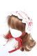 画像1: BABY, THE STARS SHINE BRIGHT / Patissiere Bonbon Ribbonヘッドドレス  赤 Y-26-01-24-031-BA-OP-SZ-ZY (1)