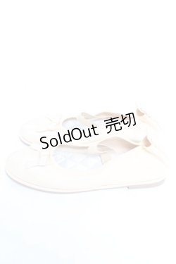 画像2: m petit by misako / AMリボンバレエシューズ L 淡薄橙 Y-26-01-24-034-LO-SH-SZ-ZY