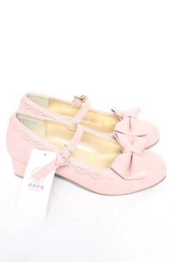 画像4: axes femme kawaii / ローヒールリボンパンプス M ピンク Y-26-01-24-035-AX-SH-SZ-ZY