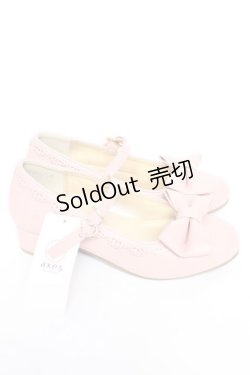 画像4: axes femme kawaii / ローヒールリボンパンプス M ピンク Y-26-01-24-035-AX-SH-SZ-ZY