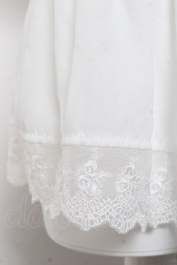 画像6: ATELIER PIERROT / Twinkle Ribbons Blouse  ホワイト Y-26-01-24-036-EL-BL-SZ-ZY