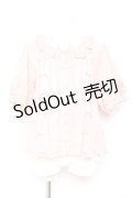 PINK HOUSE / ローンフリルブラウス F ピンク Y-26-01-24-038-LO-BL-SZ-ZY