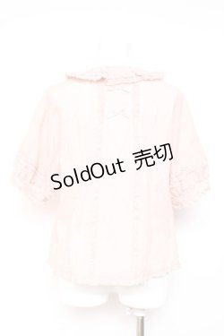 画像3: PINK HOUSE / ローンフリルブラウス F ピンク Y-26-01-24-038-LO-BL-SZ-ZY