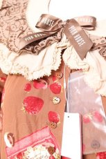 画像7: PINK HOUSE / strawberry choco bearプリントミディワンピース  ブラウン Y-26-01-27-013-LO-OP-AS-ZY (7)