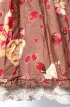 画像8: PINK HOUSE / strawberry choco bearプリントミディワンピース  ブラウン Y-26-01-27-013-LO-OP-AS-ZY (8)