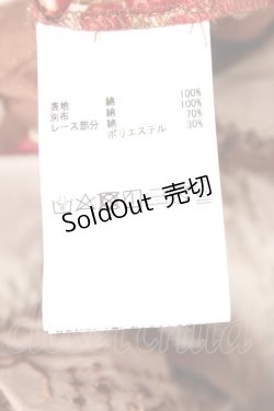 画像9: PINK HOUSE / strawberry choco bearプリントミディワンピース  ブラウン Y-26-01-27-013-LO-OP-AS-ZY