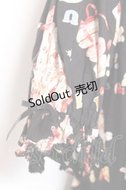 画像6: PINK HOUSE / アニバーサリーケーキプリントミディワンピース  黒 Y-26-01-27-018-LO-OP-SZ-ZY