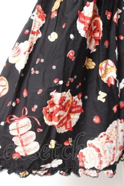 画像7: PINK HOUSE / アニバーサリーケーキプリントミディワンピース  黒 Y-26-01-27-018-LO-OP-SZ-ZY