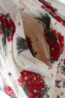 画像10: WONDERFUL WORLD / いちごブーケチェックワンピース  イエロー Y-26-01-27-019-LO-OP-SZ-ZY