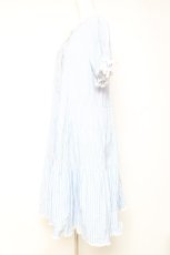 画像2: PINK HOUSE / ストライプティアードワンピース F サックス Y-26-01-27-022-LO-OP-SZ-ZS (2)