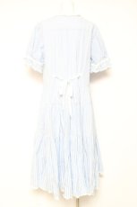 画像3: PINK HOUSE / ストライプティアードワンピース F サックス Y-26-01-27-022-LO-OP-SZ-ZS (3)