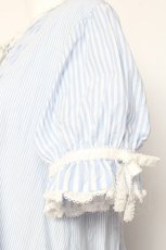 画像5: PINK HOUSE / ストライプティアードワンピース F サックス Y-26-01-27-022-LO-OP-SZ-ZS (5)