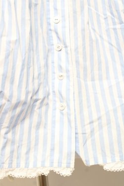 画像7: PINK HOUSE / ストライプティアードワンピース F サックス Y-26-01-27-022-LO-OP-SZ-ZY