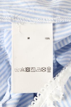 画像9: PINK HOUSE / ストライプティアードワンピース F サックス Y-26-01-27-022-LO-OP-SZ-ZY