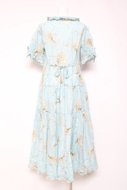 画像3: PINK HOUSE / スマイリーマーガレットプリントワンピース F サックス Y-26-01-27-023-LO-OP-SZ-ZY