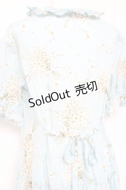 画像4: PINK HOUSE / スマイリーマーガレットプリントワンピース F サックス Y-26-01-27-023-LO-OP-SZ-ZY