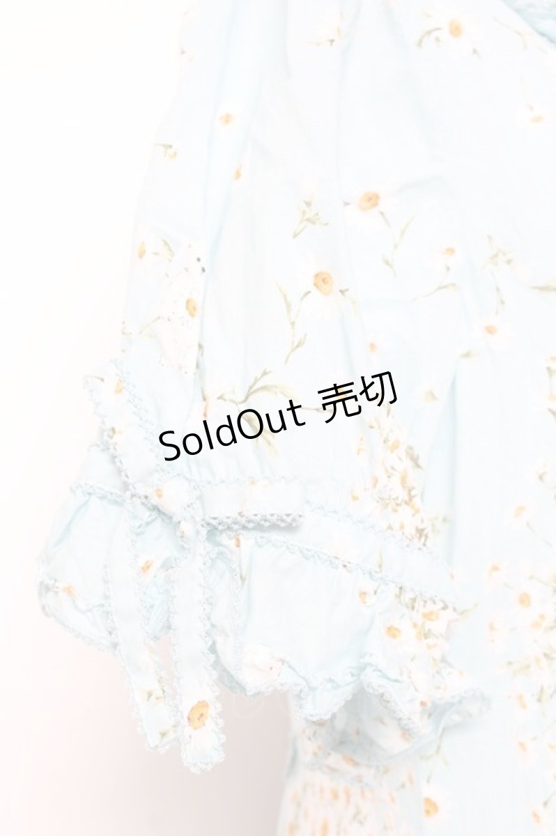 画像5: PINK HOUSE / スマイリーマーガレットプリントワンピース F サックス Y-26-01-27-023-LO-OP-SZ-ZY (5)