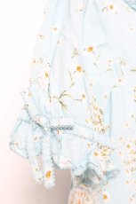 画像5: PINK HOUSE / スマイリーマーガレットプリントワンピース F サックス Y-26-01-27-023-LO-OP-SZ-ZY (5)