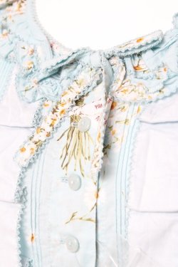 画像7: PINK HOUSE / スマイリーマーガレットプリントワンピース F サックス Y-26-01-27-023-LO-OP-SZ-ZY