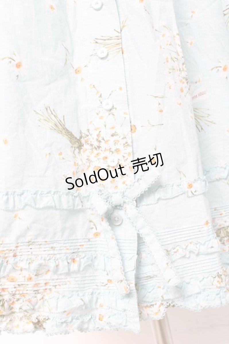 画像9: PINK HOUSE / スマイリーマーガレットプリントワンピース F サックス Y-26-01-27-023-LO-OP-SZ-ZY (9)