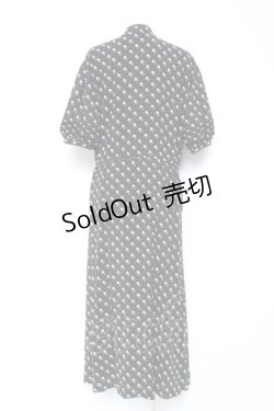 画像3: KANEKO ISAO / チャイナカラーワンピース  ブラック Y-26-01-27-026-EL-OP-SA-ZY