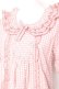 画像6: PINK HOUSE / ギンガムチェックパッチワークフリルブラウス F ピンク Y-26-01-27-032-LO-BL-SZ-ZY (6)