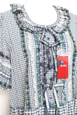 画像6: PINK HOUSE / ギンガムティアードワンピース  グリーン Y-26-01-27-035-LO-OP-SZ-ZY