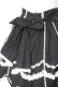 画像4: Angelic Pretty / スカラップドーリィスカート  黒×白 Y-26-01-27-038-AP-SK-SZ-ZY (4)
