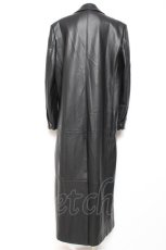 画像3: Melt the lady / leather like trench coat F ブラック Y-26-01-27-039-PU-CO-SZ-ZTC075 (3)