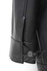 画像4: Melt the lady / leather like trench coat F ブラック Y-26-01-27-039-PU-CO-SZ-ZTC075 (4)