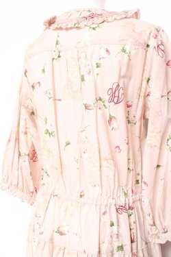 画像4: PINK HOUSE / ロージーローズプリントワンピース  ピンク Y-26-01-27-004-LO-OP-SA-ZY