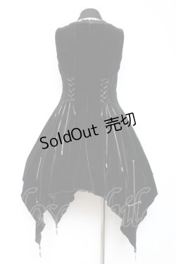 画像3: Hoshibako Works / Rozen Maiden x HoshibakoWorks　水銀燈ジャンパースカート  ベルベット:ブラックホワイト Y-26-01-27-044-LO-OP-SZ-ZY