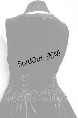 画像5: Hoshibako Works / Rozen Maiden x HoshibakoWorks　水銀燈ジャンパースカート  ベルベット:ブラックホワイト Y-26-01-27-044-LO-OP-SZ-ZY