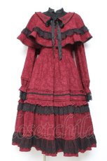 画像1: Hoshibako Works / Rozen Maiden x HoshibakoWorks 真紅ケープ付きワンピース  ジャガード Y-26-01-27-045-LO-OP-SZ-ZY (1)