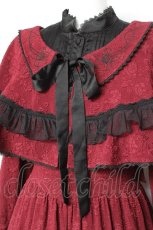 画像4: Hoshibako Works / Rozen Maiden x HoshibakoWorks 真紅ケープ付きワンピース  ジャガード Y-26-01-27-045-LO-OP-SZ-ZY (4)