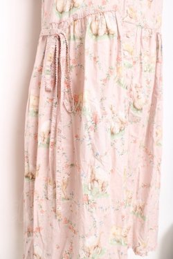 画像6: PINK HOUSE / ひつじプリントミディワンピース  ピンク Y-26-01-27-008-LO-OP-SZ-ZY