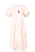PINK HOUSE / ピコフリル使いロングワンピース F ピンク Y-26-01-27-010-LO-OP-SZ-ZY