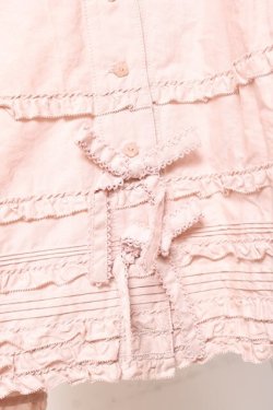 画像7: PINK HOUSE / ピコフリル使いロングワンピース F ピンク Y-26-01-27-010-LO-OP-SZ-ZY