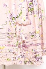 画像7: PINK HOUSE / リトルヴァイオレットプリントワンピース  ピンク Y-26-01-27-011-LO-OP-SA-ZS (7)