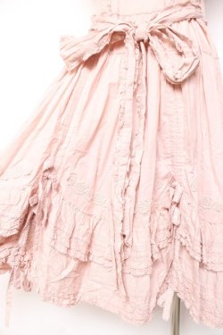 画像5: PINK HOUSE / ローズレース使いローンエプロンドレス  ピンク Y-26-01-27-012-LO-OP-SA-ZY