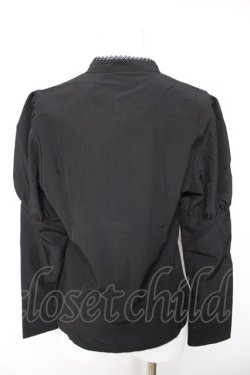 画像2: Kurumi Collaboration / KRデシンジゴスリブラウス  黒 Y-26-01-28-039-LO-BL-SZ-ZY