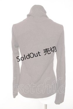 画像2: axes femme / パール使いリブタートル M 茶 Y-26-01-28-057-AX-TO-SZ-ZY