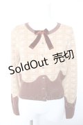 Angelic Pretty / Melty Royal Chocolate ニットカーディガン  モカ Y-26-01-28-066-AP-TO-SZ-ZY
