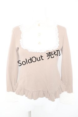 画像1: Angelic Pretty / Royal Crownボウタイカットソー  モカ Y-26-01-28-067-AP-BL-SZ-ZY