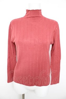 画像1: axes femme / ハイネックニット  ピンク Y-26-01-28-069-AX-TO-SZ-ZY